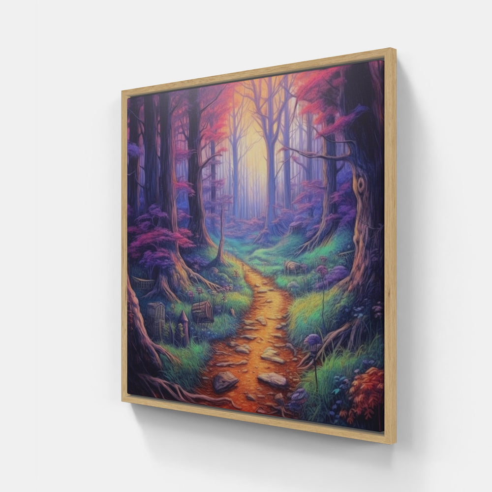 Wildlife Haven Forest-Canvas-artwall-Artwall