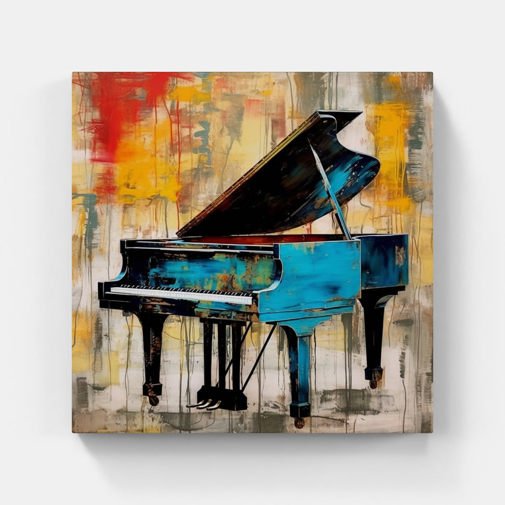 Ethereal Piano Artwork-Canvas-artwall-Artwall