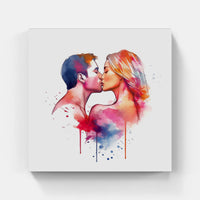 Eternal Love Embraced-Canvas-artwall-Artwall