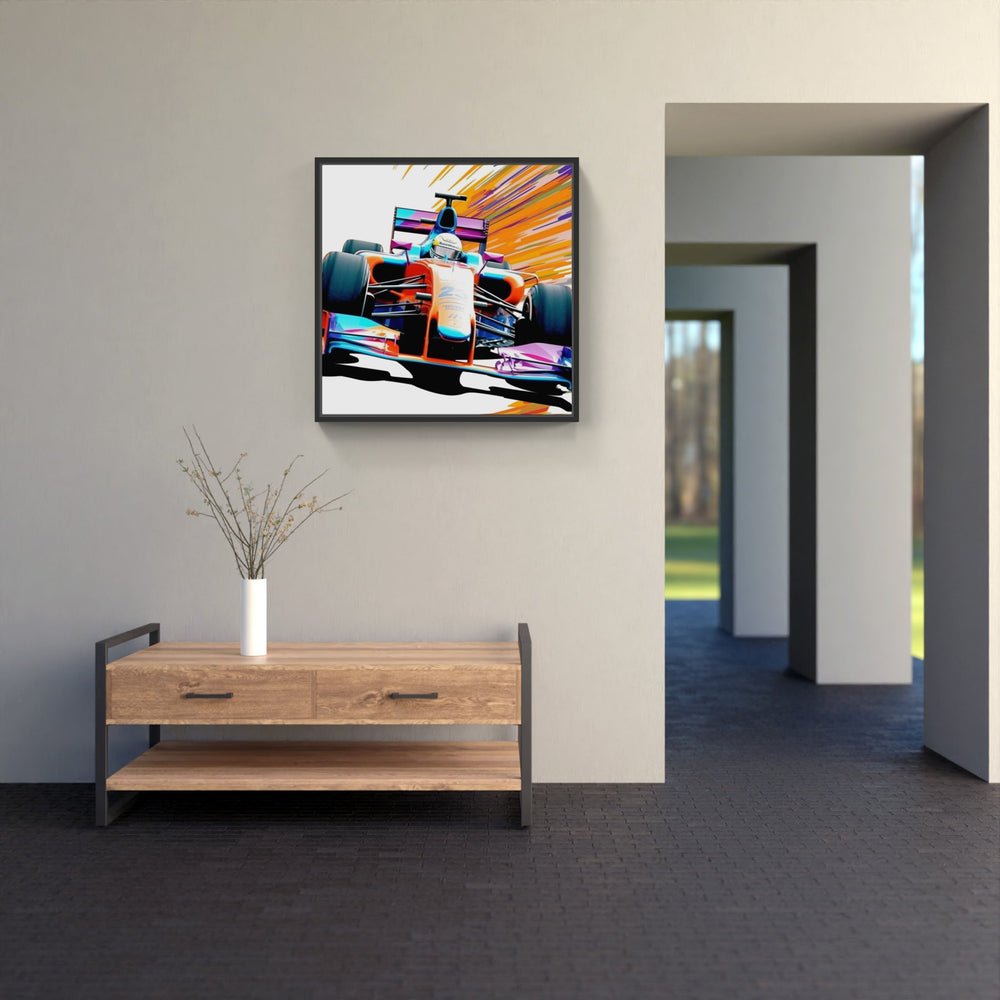 Pursuit of Velocity Formula 1-Canvas-artwall-Artwall