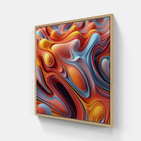 Morphing Geometry-Canvas-artwall-20x20 cm-Wood-Artwall