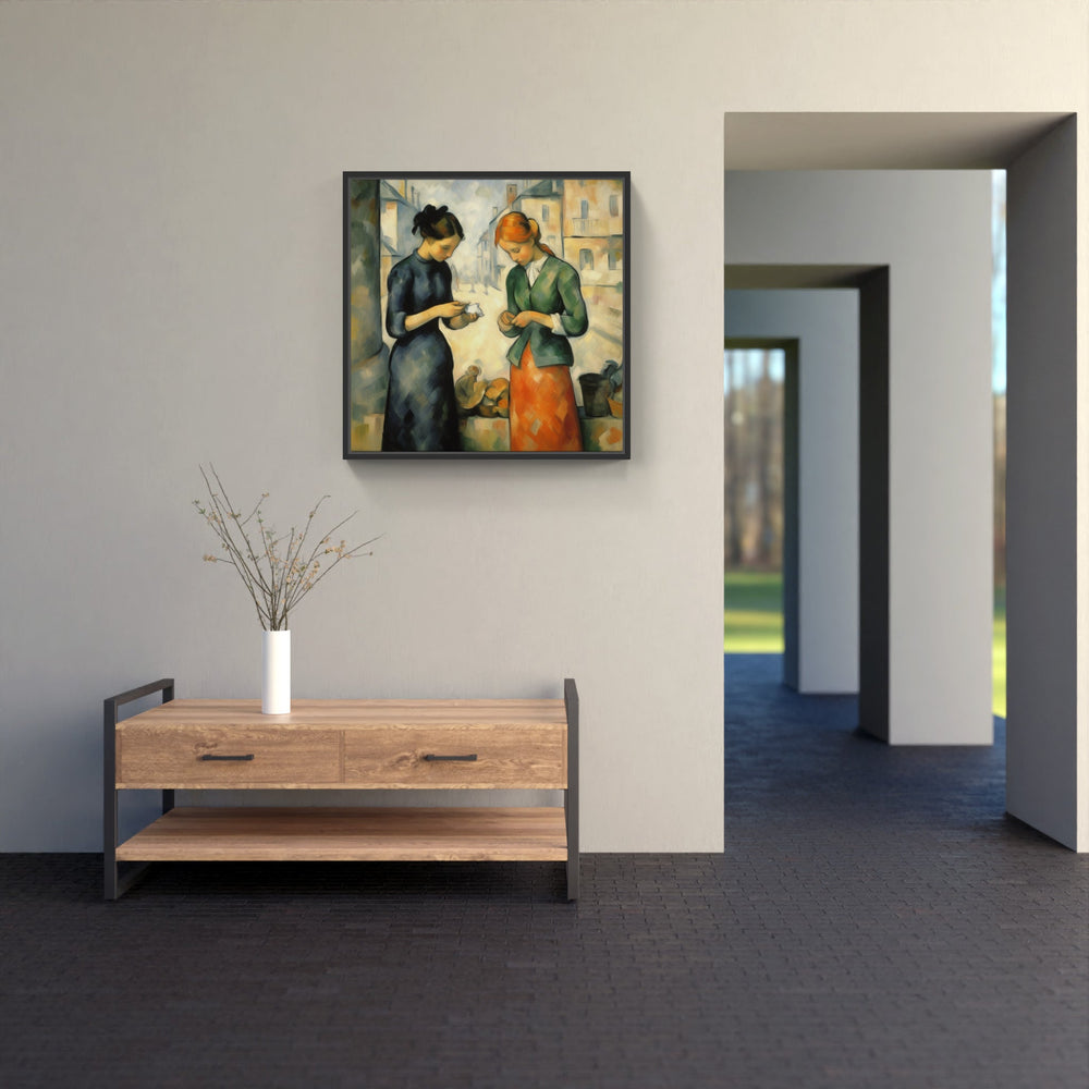 Provoking Visual Harmony-Canvas-artwall-Artwall