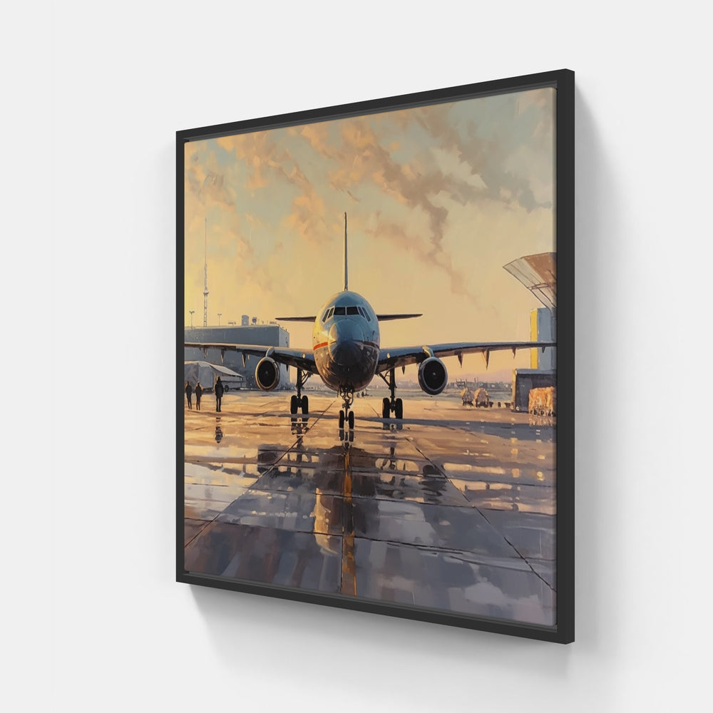 Jetsetter Vibes-Canvas-artwall-20x20 cm-Unframe-Artwall