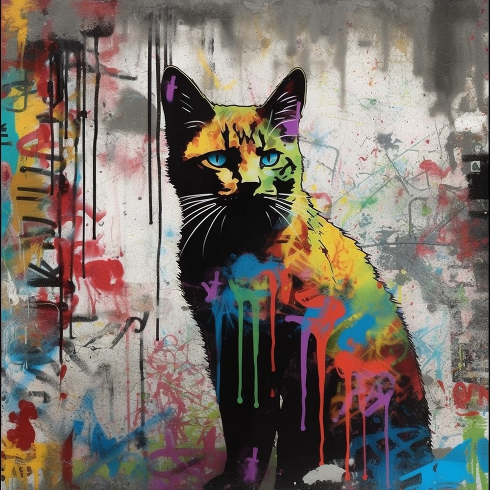 Cat nap dream-Canvas-artwall-Artwall