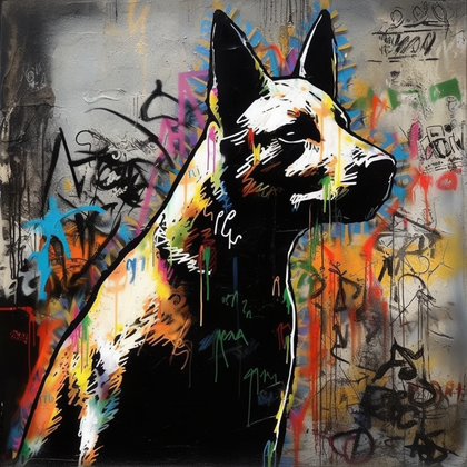 dog love runs deep-Canvas-artwall-Artwall