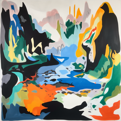 #87921 Dynamic Fusion-Canvas-artwall-Artwall