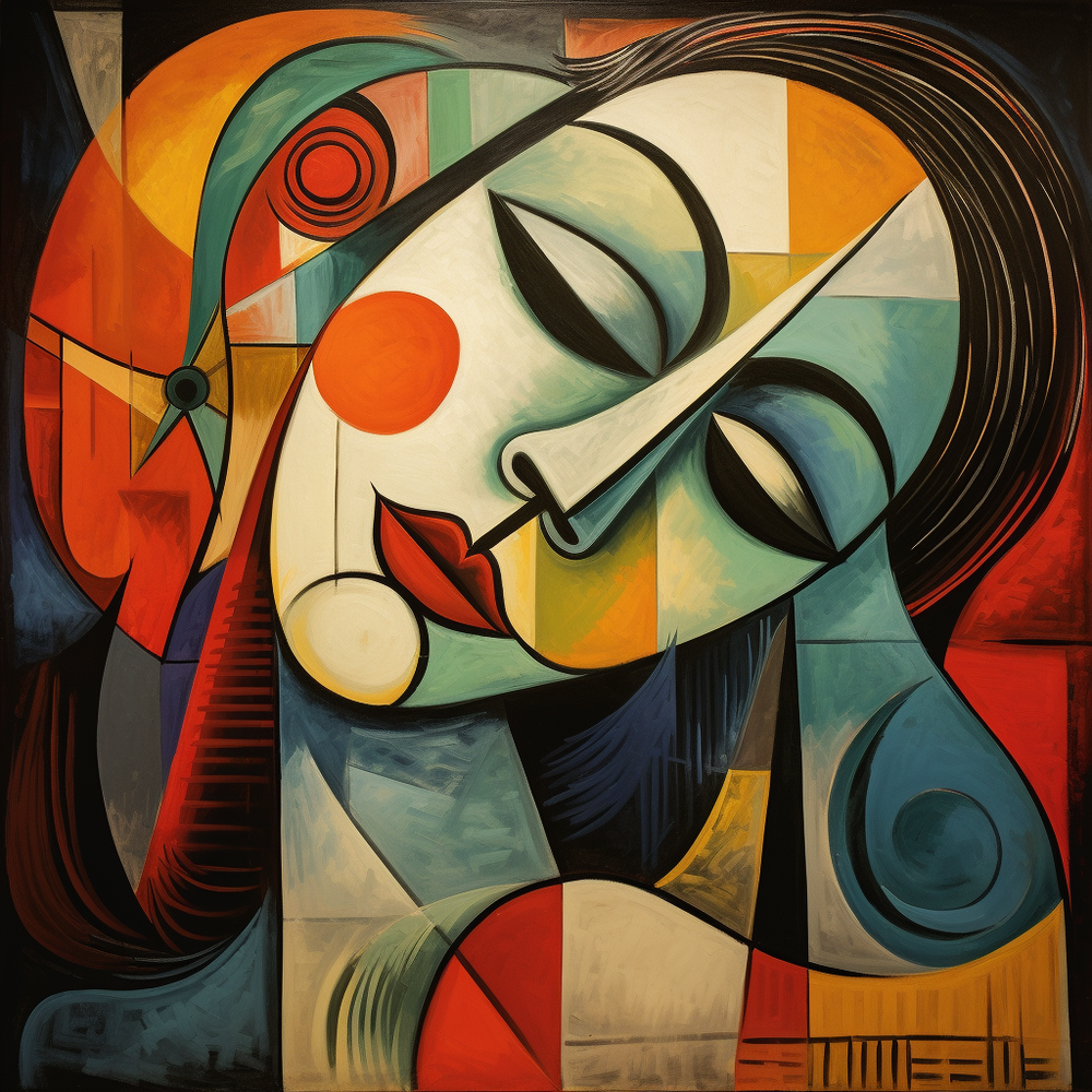 Picasso's Surreal Inspiration-Canvas-artwall-Artwall