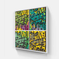 Graffiti Street Art Murals-Canvas-artwall-20x20 cm-White-Artwall