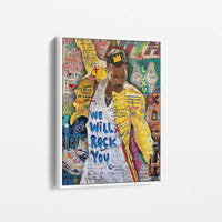 Tableau Pop Art "Rockstar Légendaire"