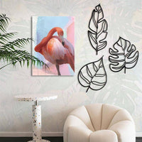 Décoration métal feuille