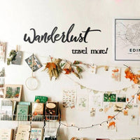 Décoration Métal Wanderlust
