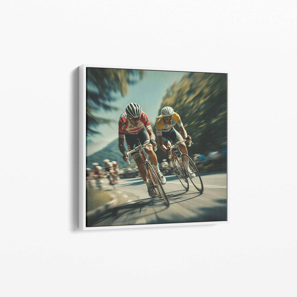 Photo d'art cycliste