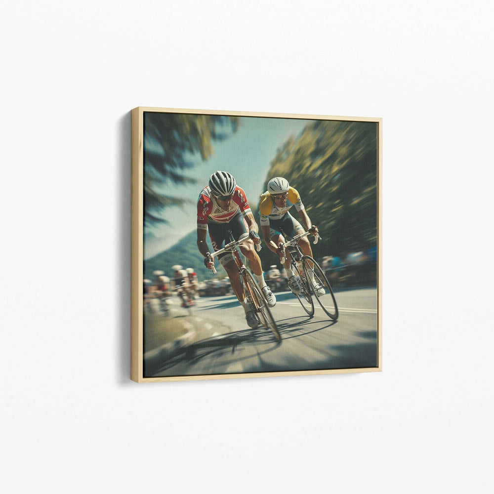 Photo d'art cycliste