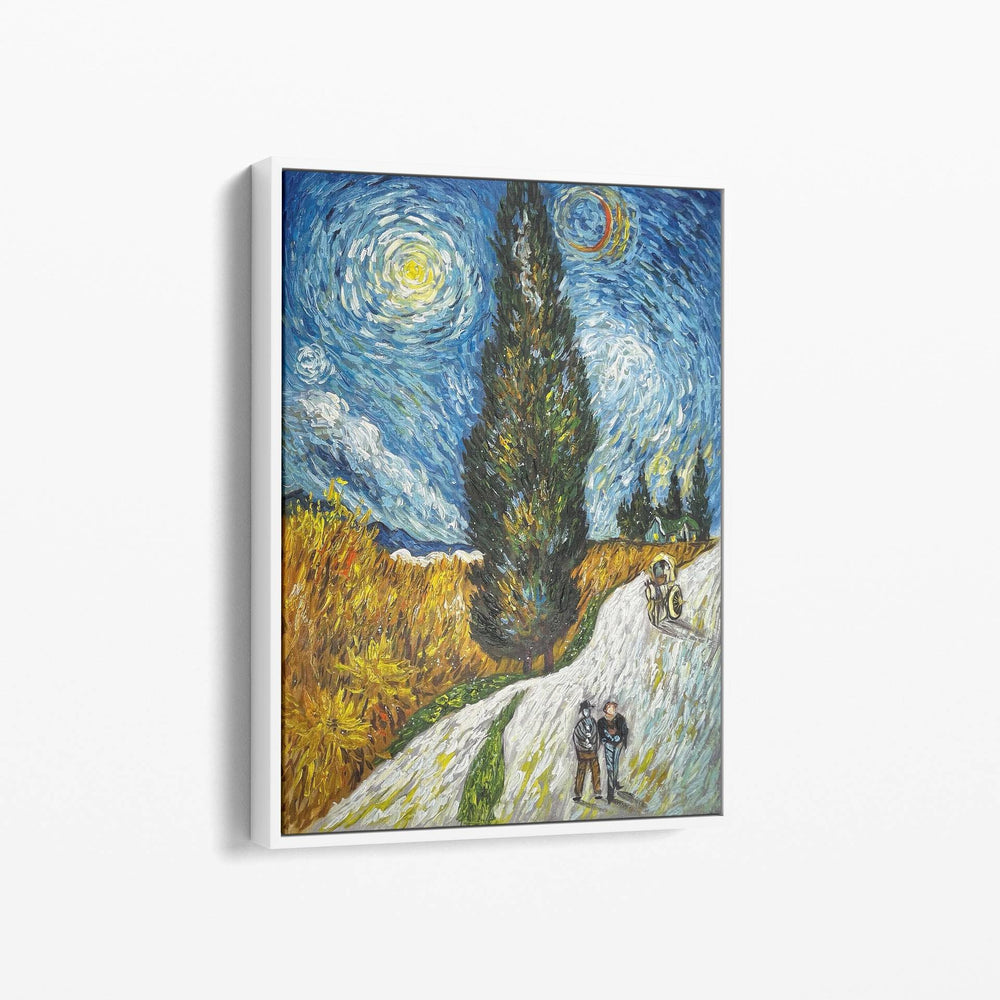 La Nuit Étoilée de Vincent van Gogh tableau impressionniste impression sur toile La Nuit Étoilée de Vincent van Gogh tableau impressionniste impression sur toile