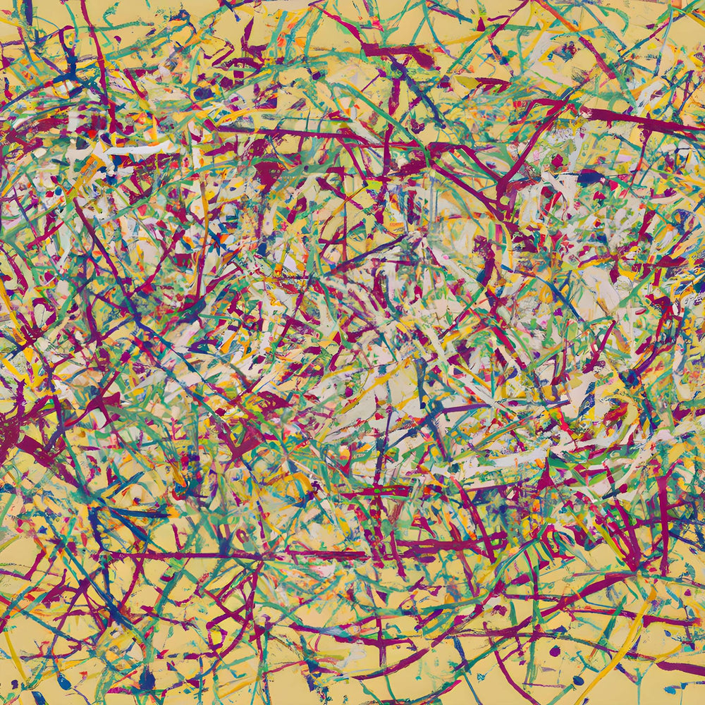 Pollock time-Canvas-artwall-Artwall