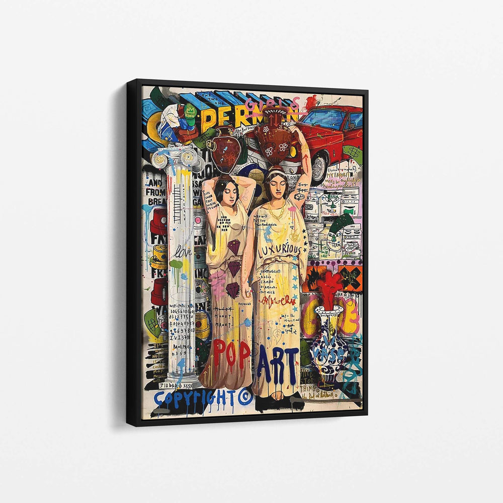 Tableau Pop Art "Luxurious Life"