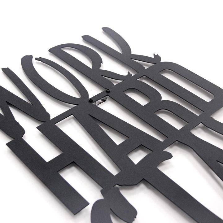 Sculpture métal work hard