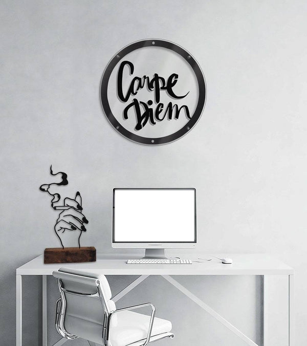Déco métal carpe diem