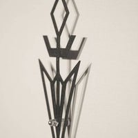 Décoration métal compas