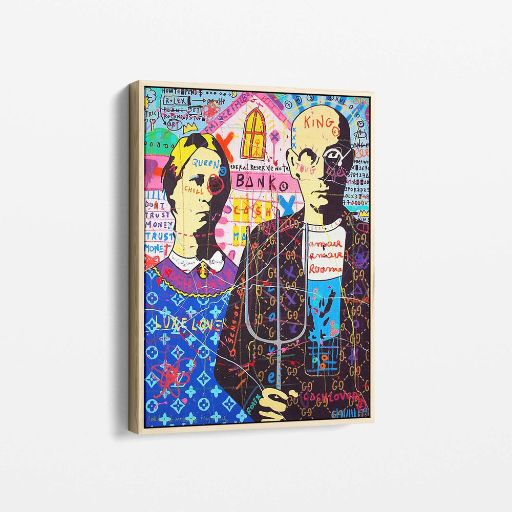 Tableau Pop Art "Gothic Royalty"