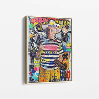 Tableau Pop Art "Maître du Cubisme"