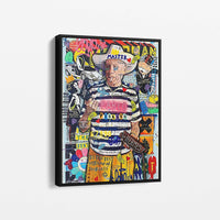 Tableau Pop Art "Maître du Cubisme"