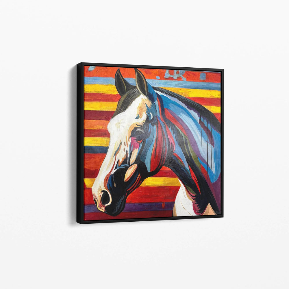 Toile Peinture Eclat du Cheval