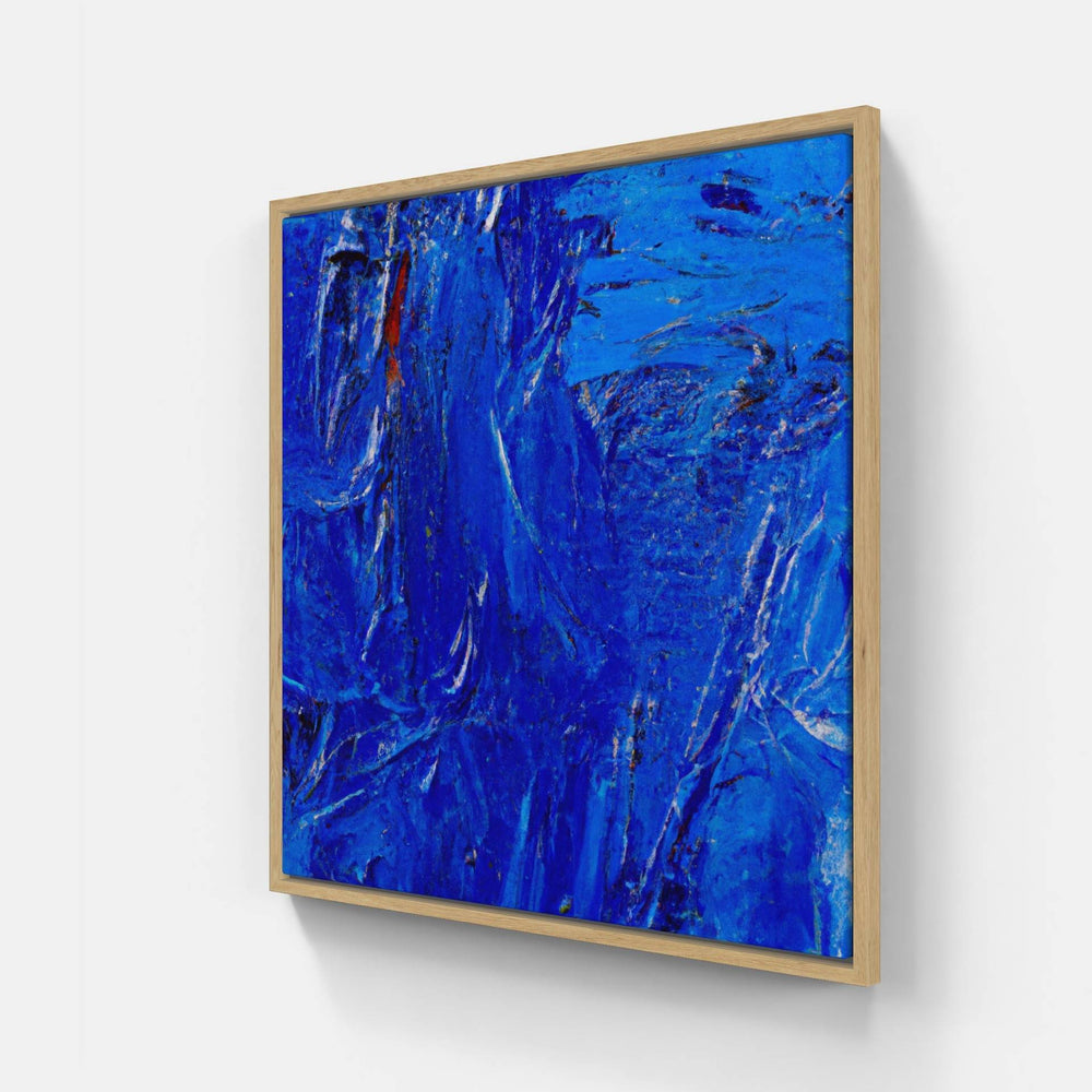 Blue sky bright-Canvas-artwall-20x20 cm-Wood-Artwall