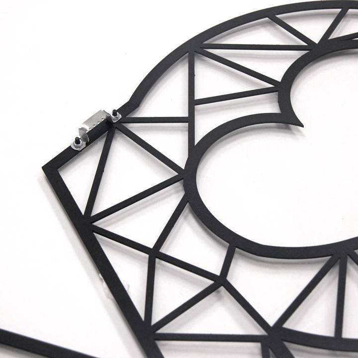 Décoration murale métal love I