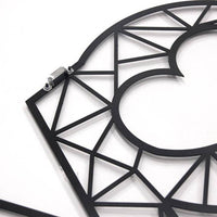 Décoration murale métal love I