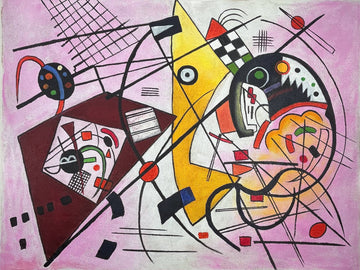 Ligne Continue par Wassily Kandinsky - Tableau reproduction