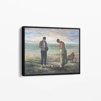L'Angélus de Jean-François Millet - Reproduction de Peinture à l'Huile