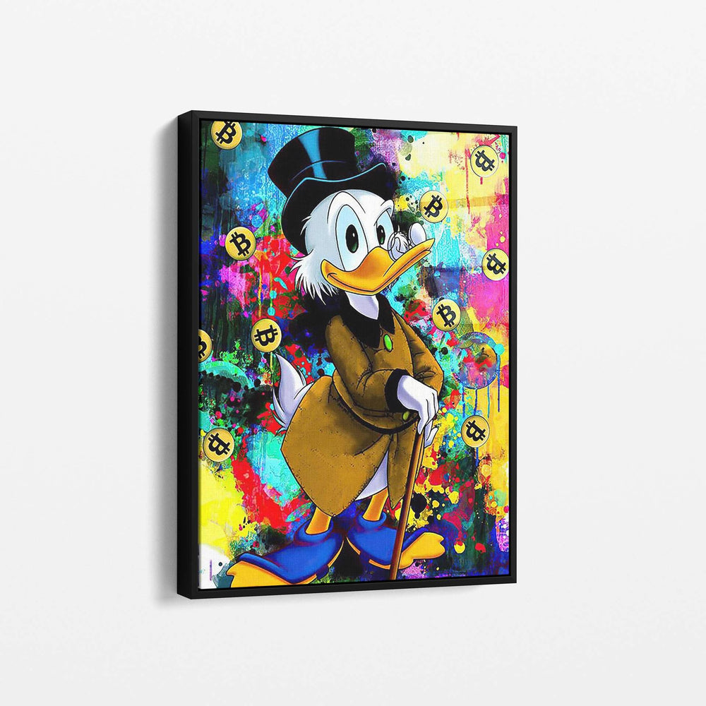 Tableau Pop Art "Richesse Digitale"