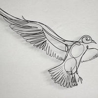 Décoration murale mouette