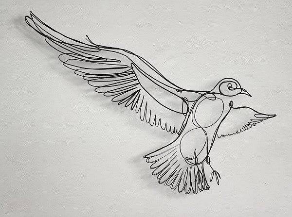 Décoration murale mouette