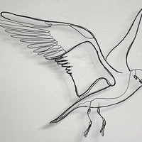 Décoration murale mouette