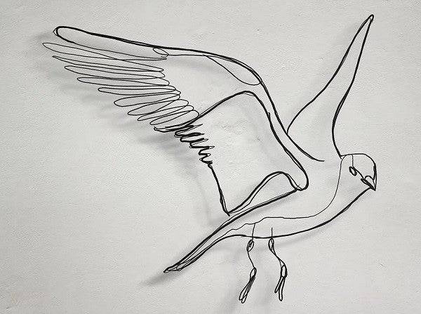 Décoration murale mouette