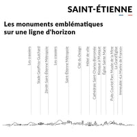 Skyline métal Saint-Etienne