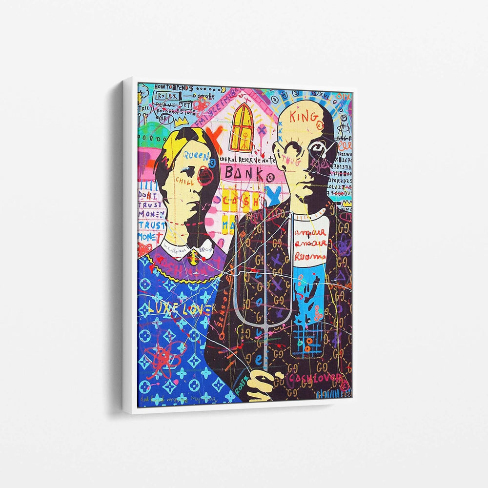 Tableau Pop Art "Gothic Royalty"
