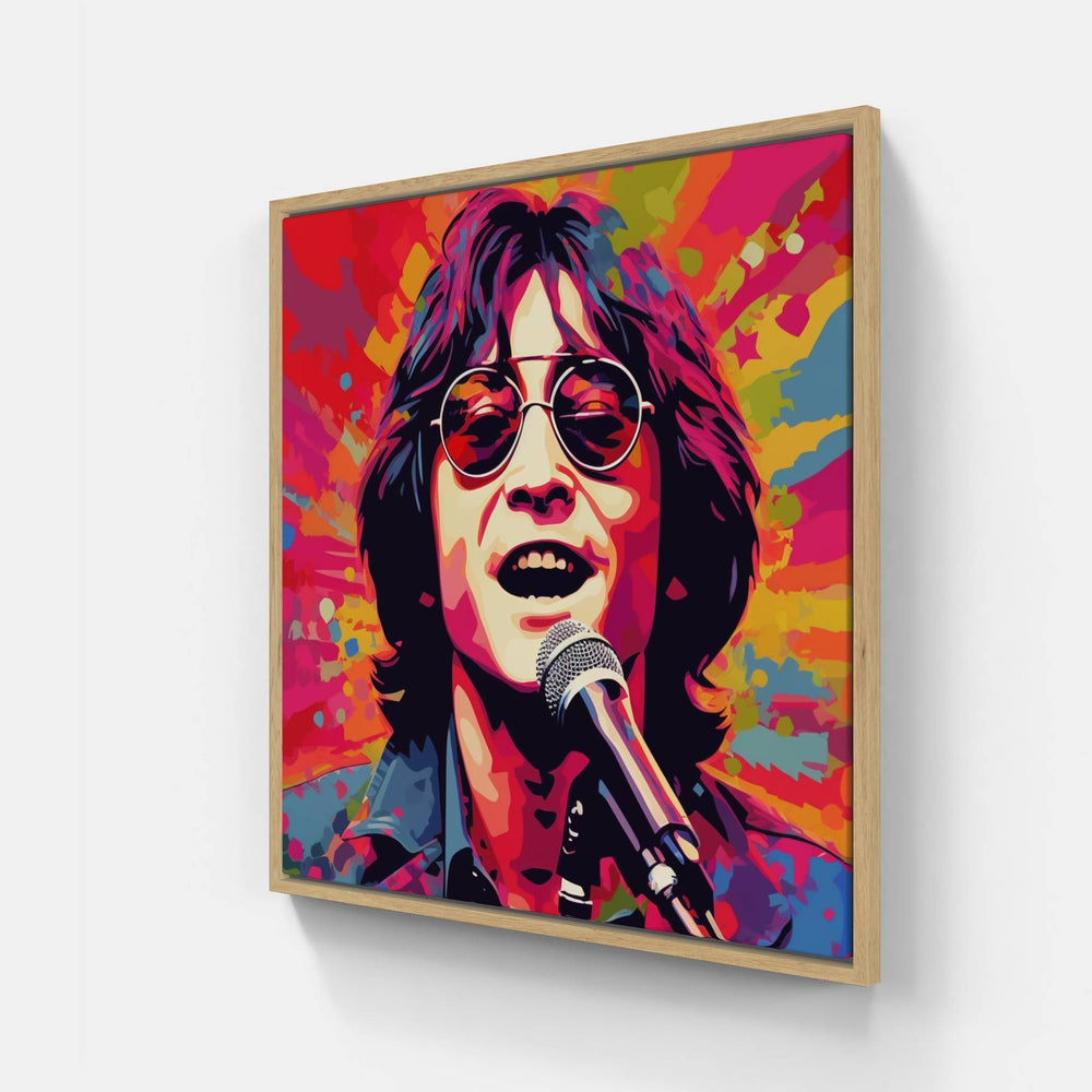 John Lennon-Canvas-artwall-Artwall