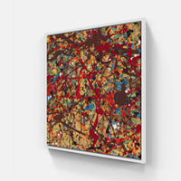 Pollock painting-Canvas-artwall-20x20 cm-White-Artwall