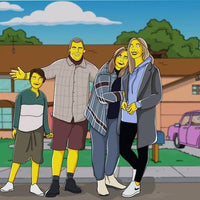 Tableau portrait Simpson