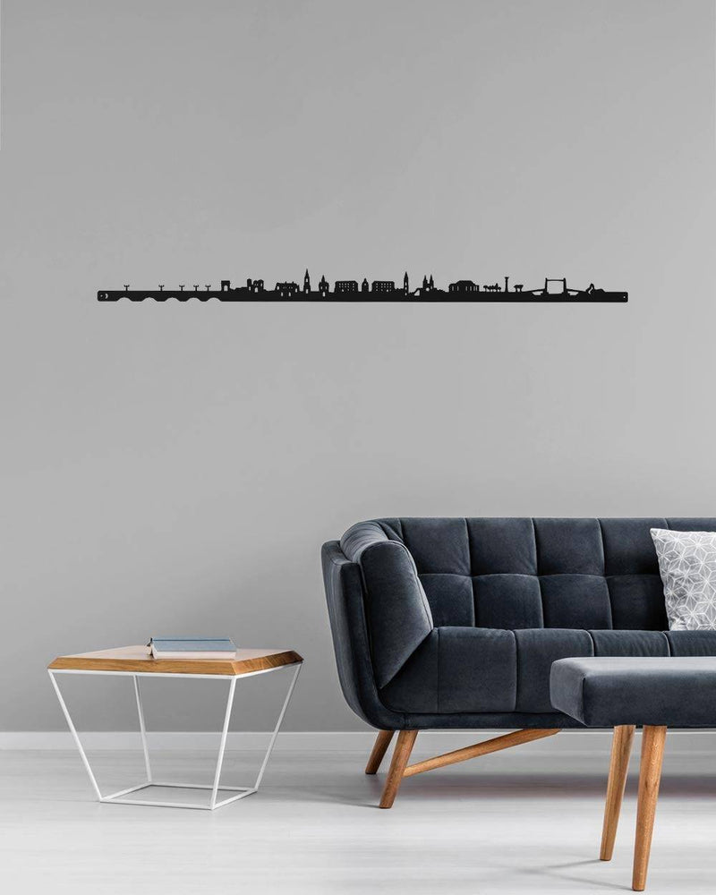 Skyline Bordeaux métallique