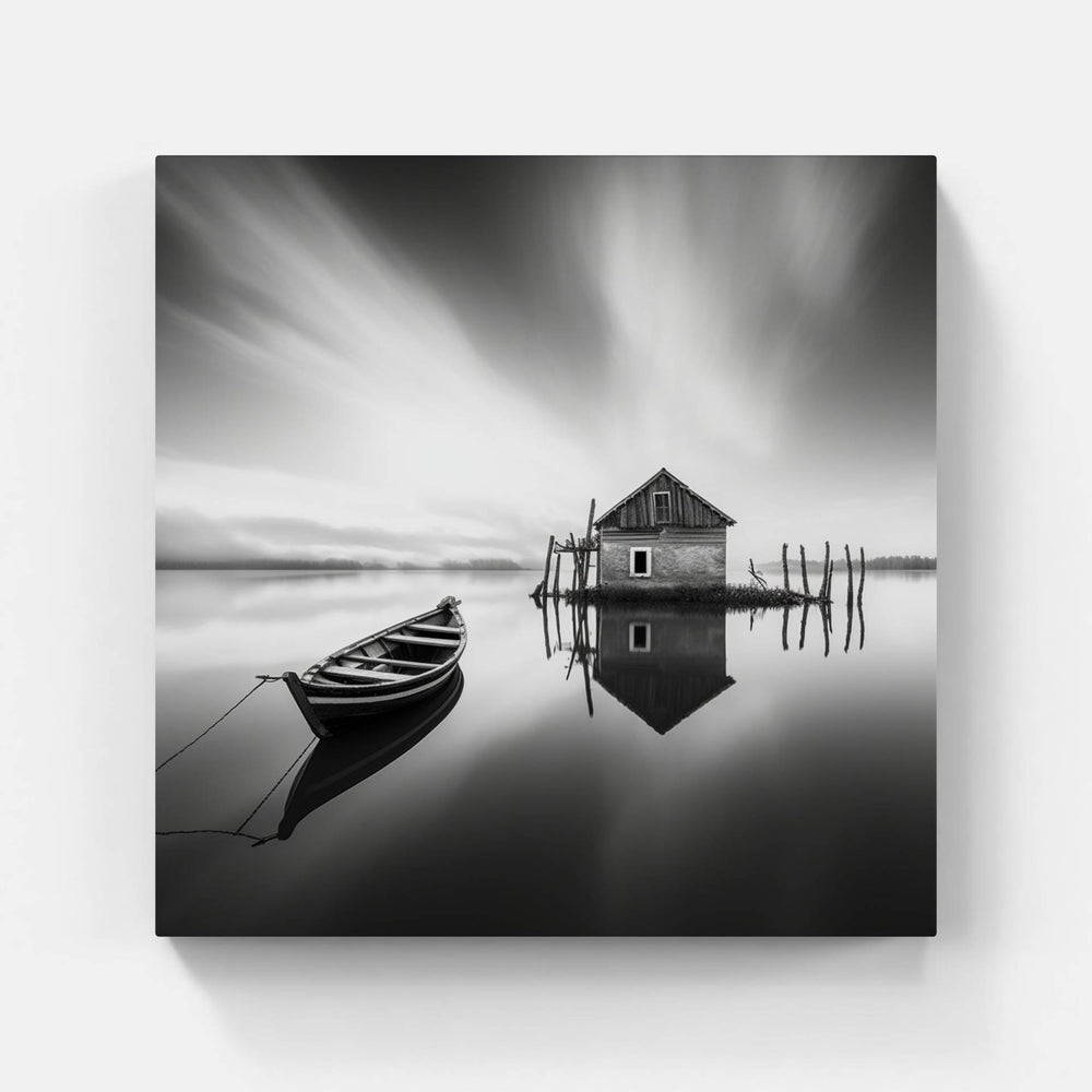 Monotone Memories Made-Canvas-artwall-Artwall