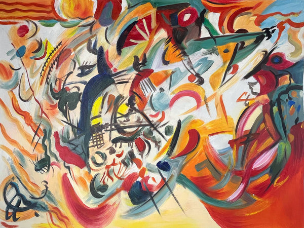 Composition VII par Wassily Kandinsky - Tableau reproduction