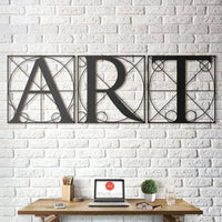 Décoration murale métal art