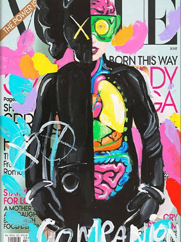 Tableau Pop Art Companion Vogue décoration mode urbaine
