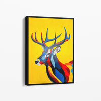Tableau Original Cerf Majestueux