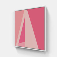 Pink Scarlet Sunrise-Canvas-artwall-20x20 cm-White-Fine Paper-Artwall