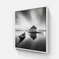 Monotone Memories Made-Canvas-artwall-40x40 cm-White-Artwall